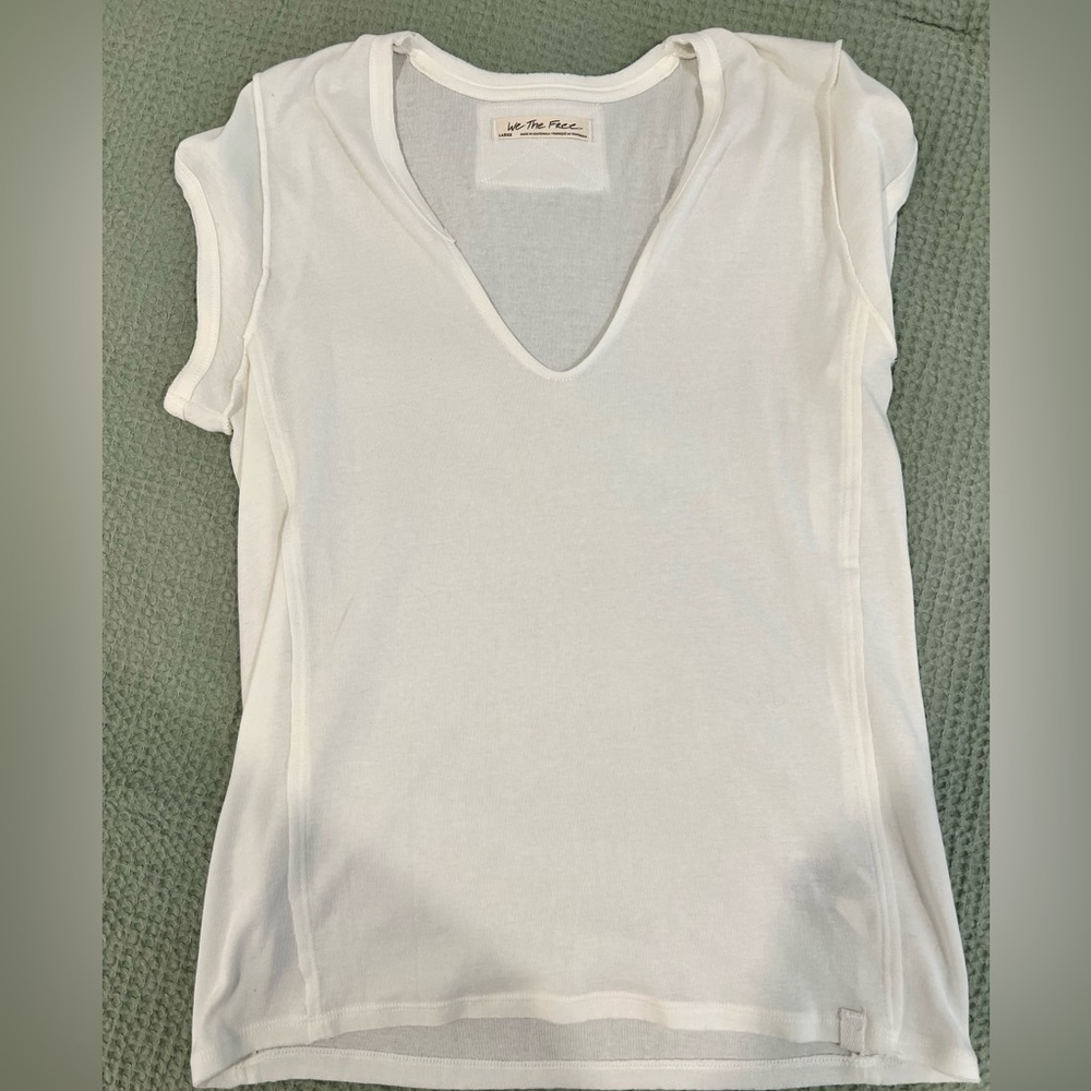 We The Free cream t-shirt